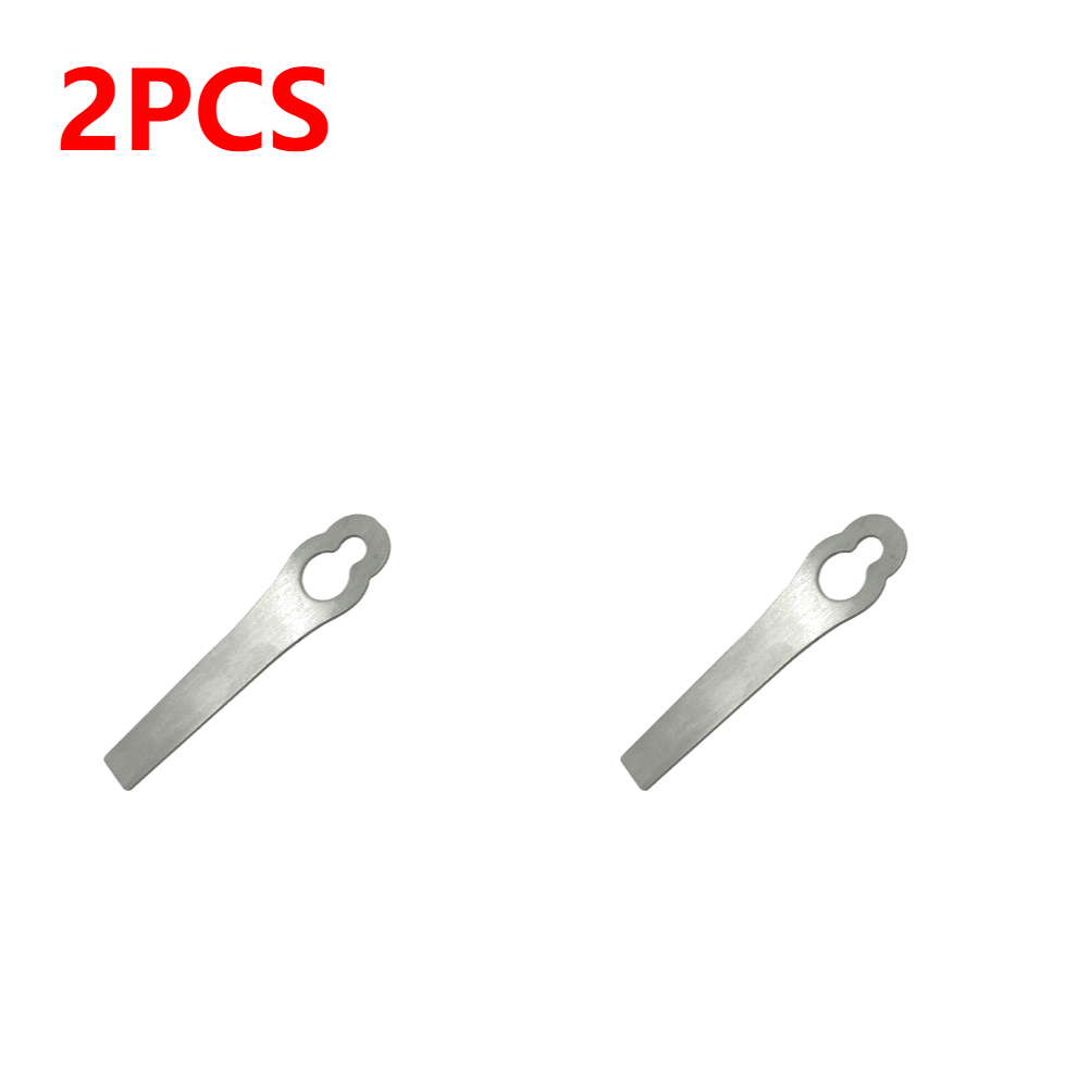 1-6Pc Roestvrijstalen Bosmaaier Vervangende Messen Reservemessen Voor Stihl Fsa 45 Fsa 57 Grastrimmer Tuin Grasmaaier: Grey