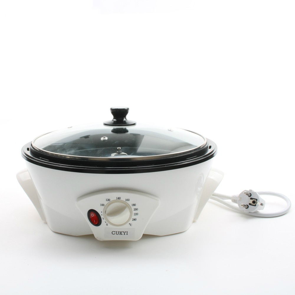 Electric Coffee beans Home coffee roaster machine roasting 220V non-stick coating baking tools household Grain drying