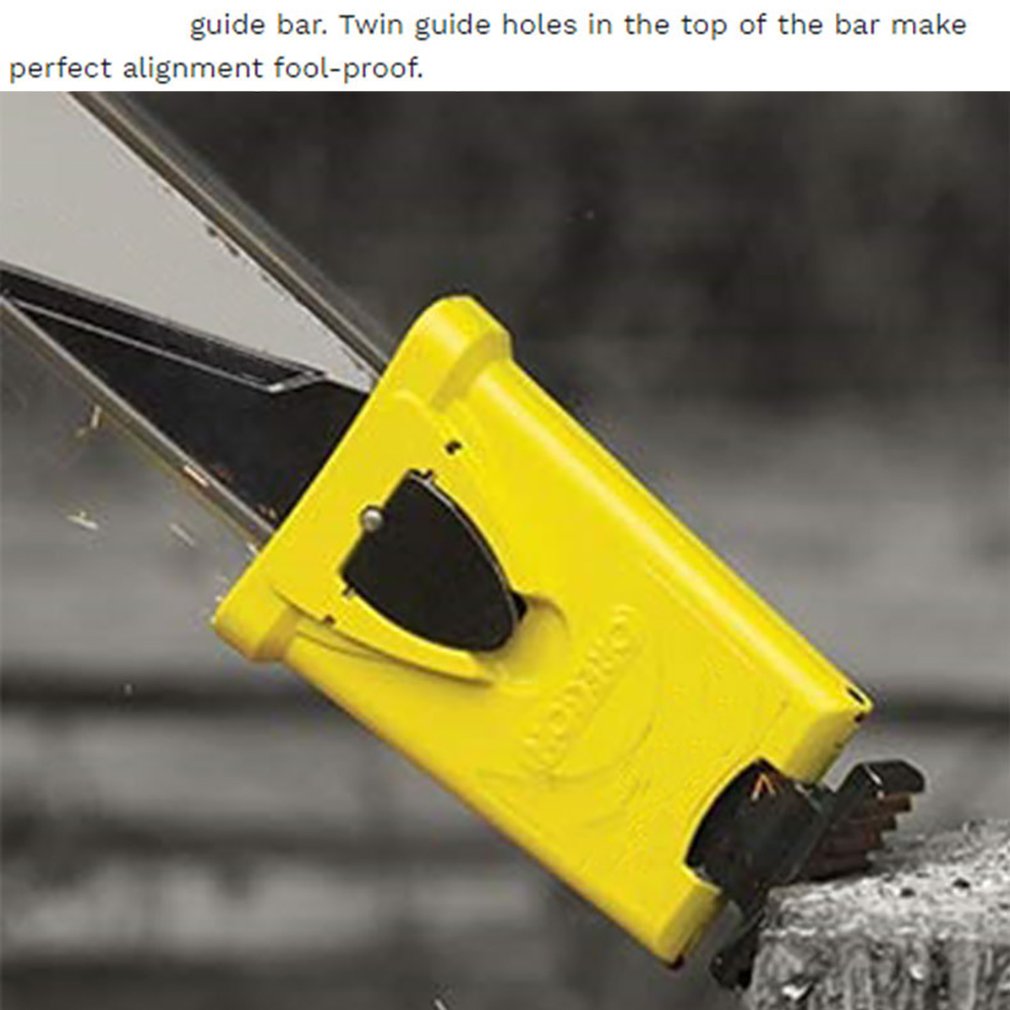 Easy File Chainsaw Teeth Chain Sharpener Tool Sharpening saw sharpener stone sharpening frame grinding chain for Woodworking