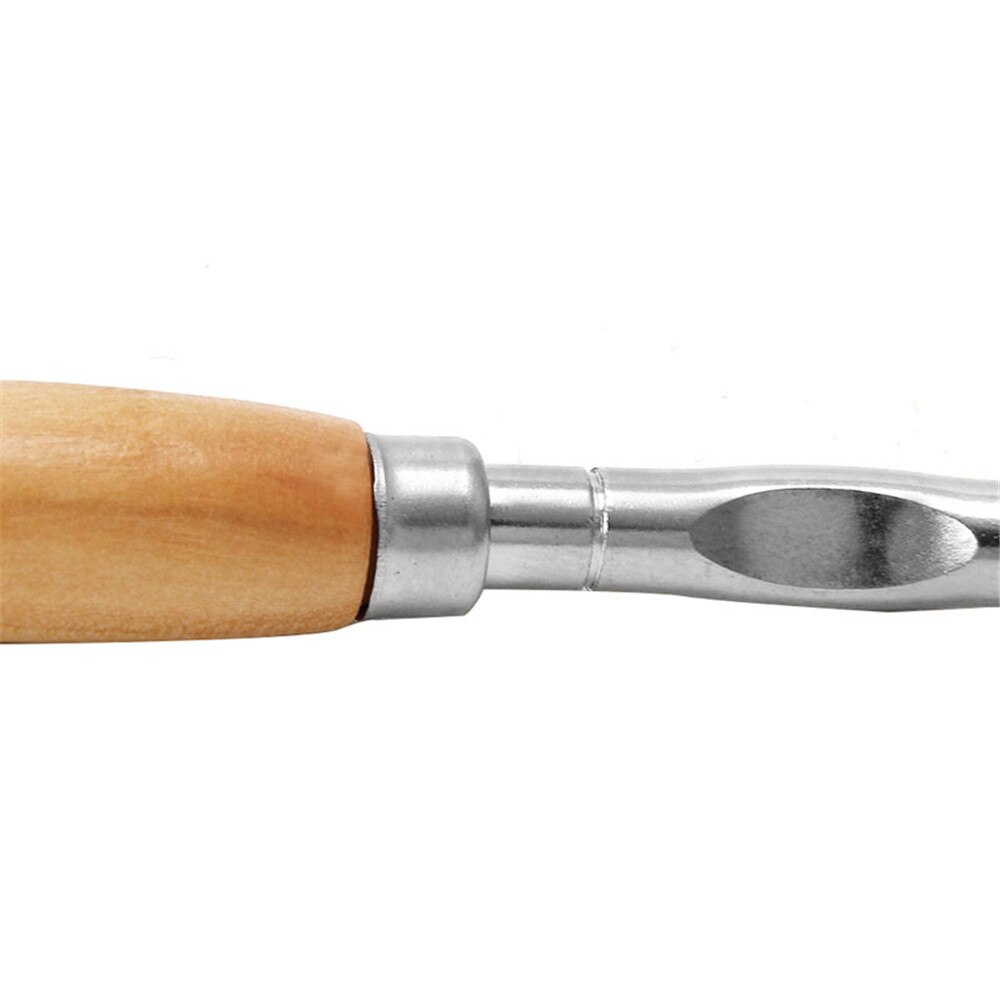 Needle Point Tracing Wheel with Wood Handle, 4mm Leather Paper Cloth Sewing tracing wheel Overstitch Wheel leather Tool