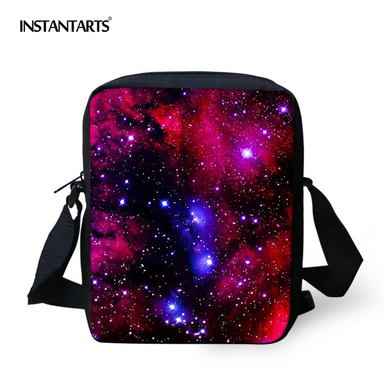 INSTANTARTS Kindergarten Baby Schultaschen Universum Galaxy Schultasche für Vorschulkinder Kleine Bookbags Mochilas: C0162E