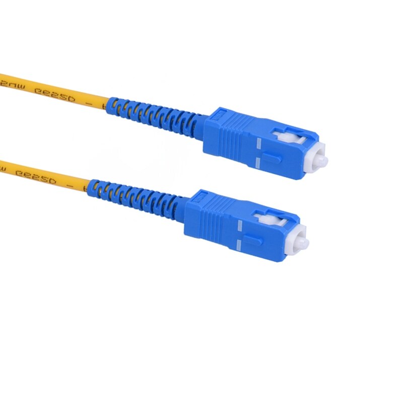 1m to 50m SC/UPC to SC/UPC SM SX Optical Fiber Jumper Cable Fiber Optic Patch Cord