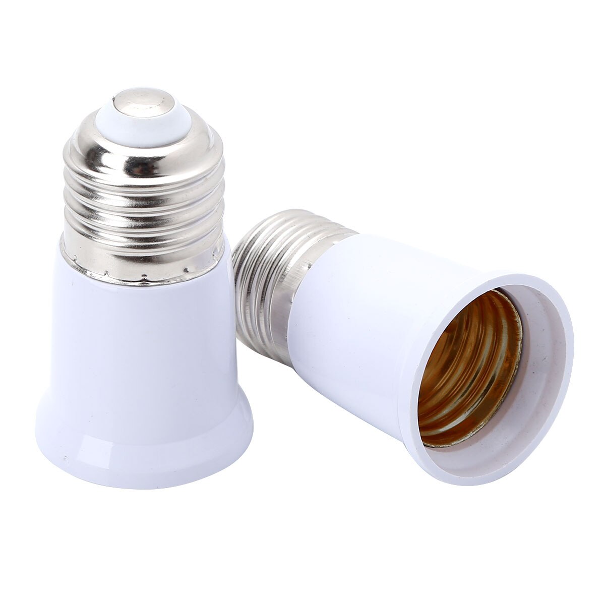 4Pcs E27 Om E14/E27 Om E27 Lamp Base Socket Premium Plastic Lamp Socket Converter Home Office commerciële Verlichting Adapter