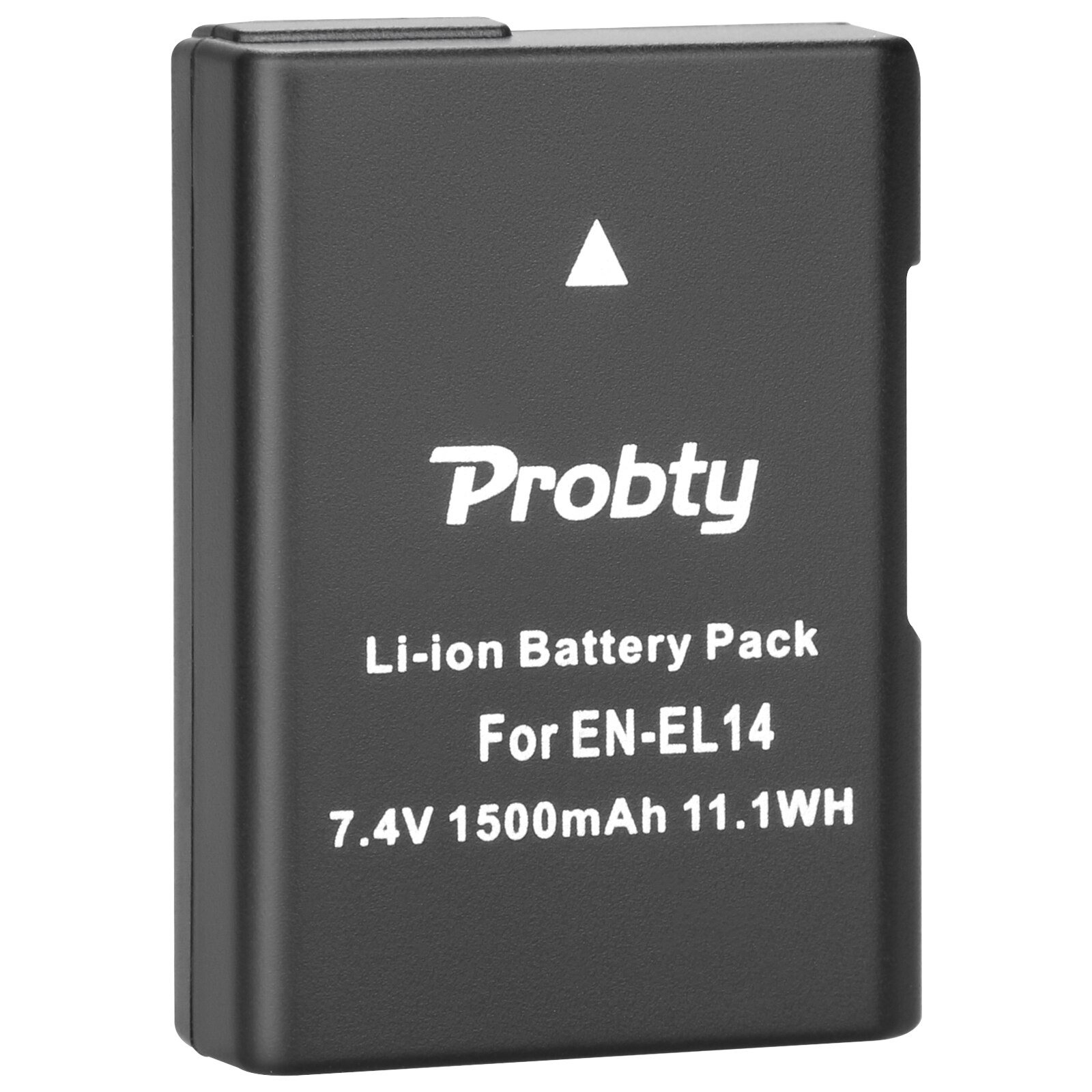 7.4v 1500 mah en -el14 en-el14a enel 14 akku nikon  d3100 d3200 d3300 d3400 d3500 d5600 d5100 d5200 p7000+ led -akkulaturille