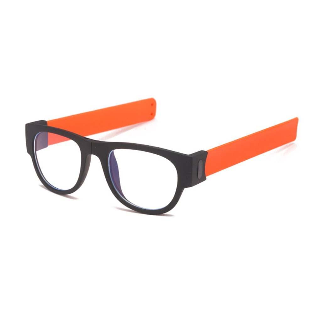 Blu-ray glasses Sports style Universal style Adult student goggles Computer glasses For men and women playing games: Orange