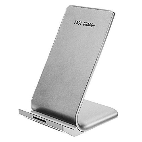 KEPHE 10W Qi Wireless Charger For iPhone 12 11 X 8 Fast Charging Holder For Samsung S20 S8 S7 S6 edge Note 8 Phone Fast Charger: White