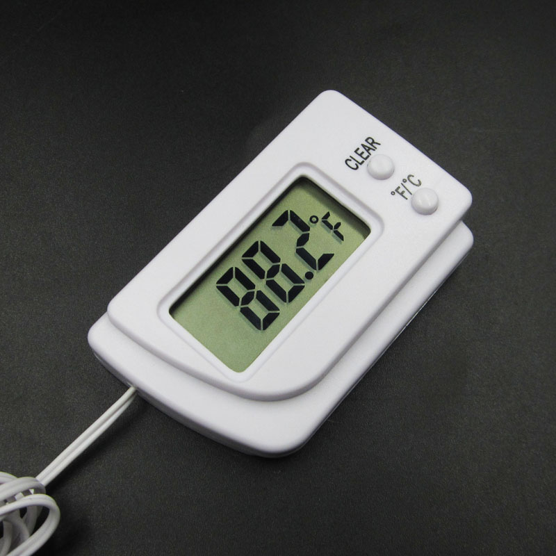 LCD Digital Mini Thermometer Kühlschrank Magnet Sonde Kühlschrank Mit Gefrierfach Temperatur Sensor Meter Küche Thermograph