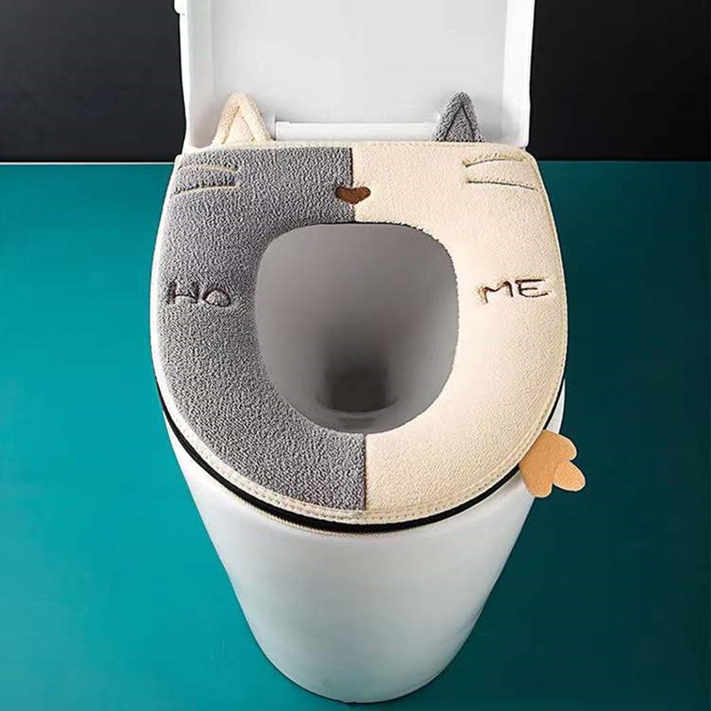 4 stks wc-bril covers toilet seat kussen universele zachte