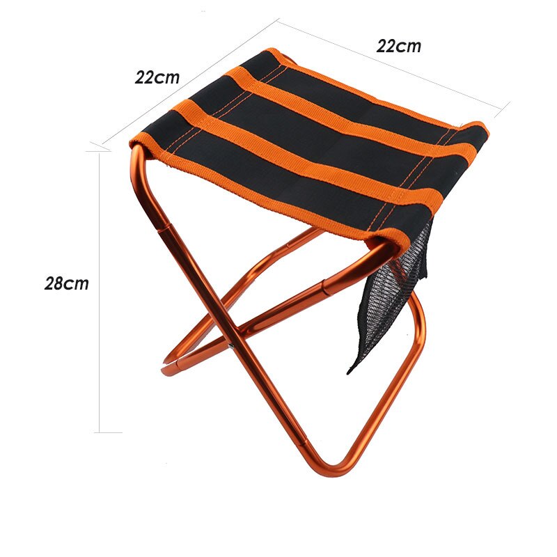 Utomhus camping pall ultralätt aero aluminium hopfällbar pall camping ponny hopfällbar stol fiske pall road trip hopfällbar pall
