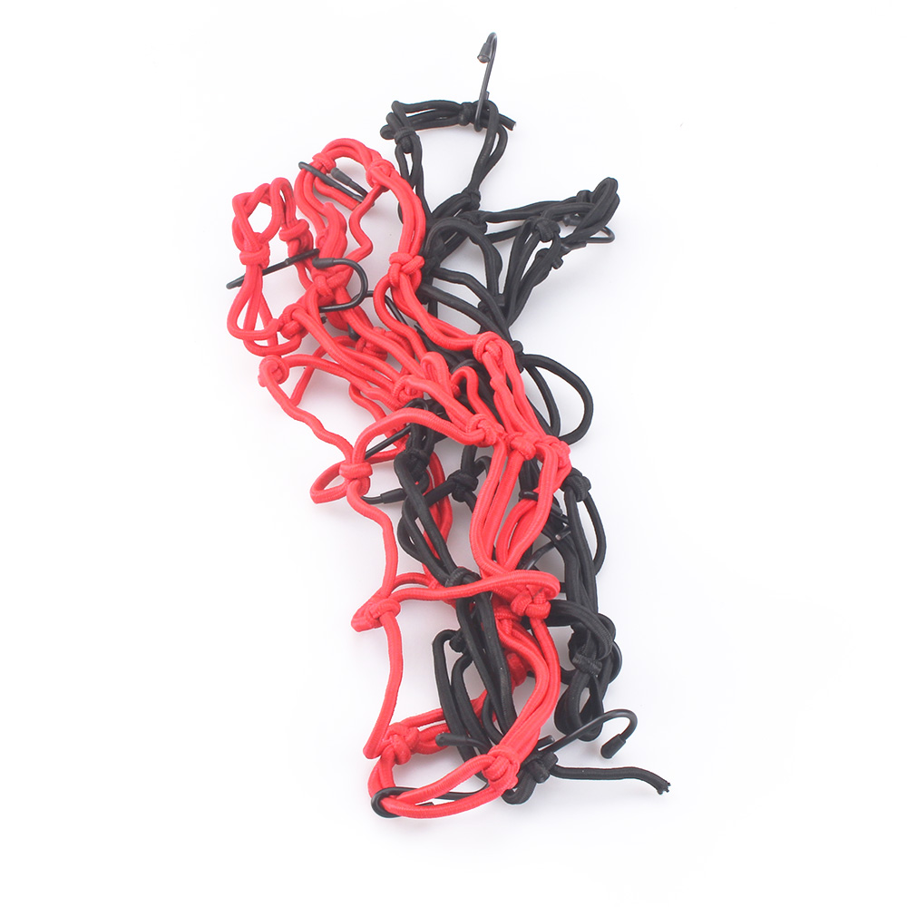 DSYCAR Motorcycle Luggage Net Bike 6 Hooks Hold Down Fuel Tank Network Helmet Mesh Web Bungee Travel Goods Bag Tank Car Styling
