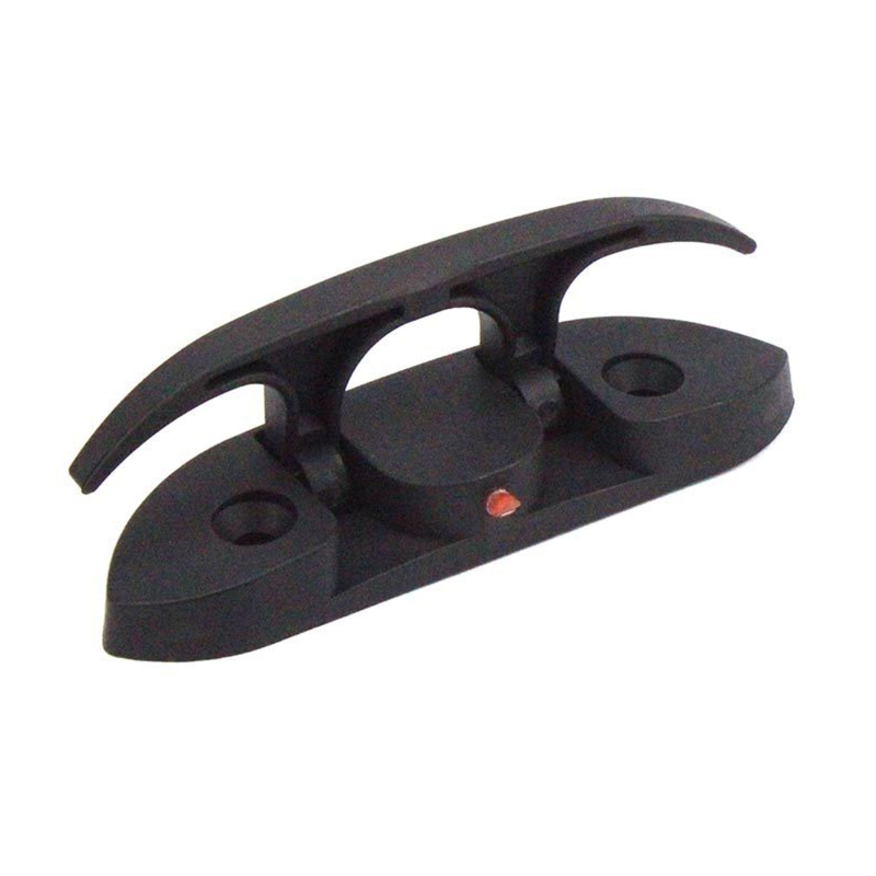 J60F – crochet de taquet pliant en Nylon pour bateau, accessoire d'amarrage, raccord de quincaillerie de pont pour tourisme