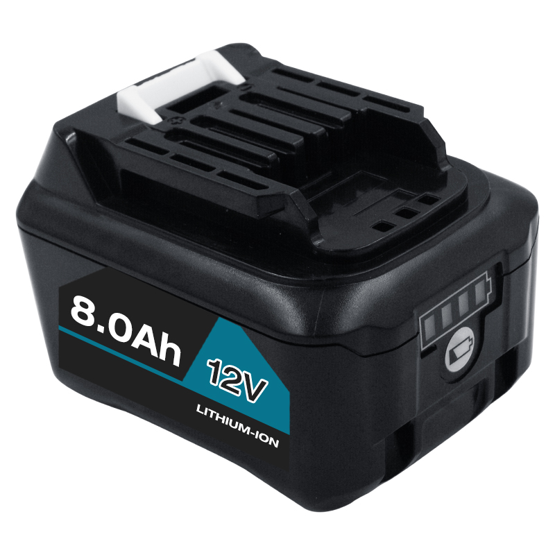 10.8V 12V Max 8000mAh Li-ion Power Tools Rechargeable Battery and Charger for Makita BL1040 BL1040B BL1020B BL1041 BL1016 BL1021: GRAY