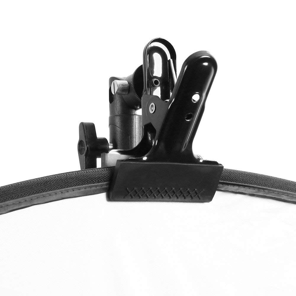 Multi Purpose Heavy Duty Clamp Rotatable Clip For Light Stand Holder Studio photography Light Diffuser Umbrella Reflector