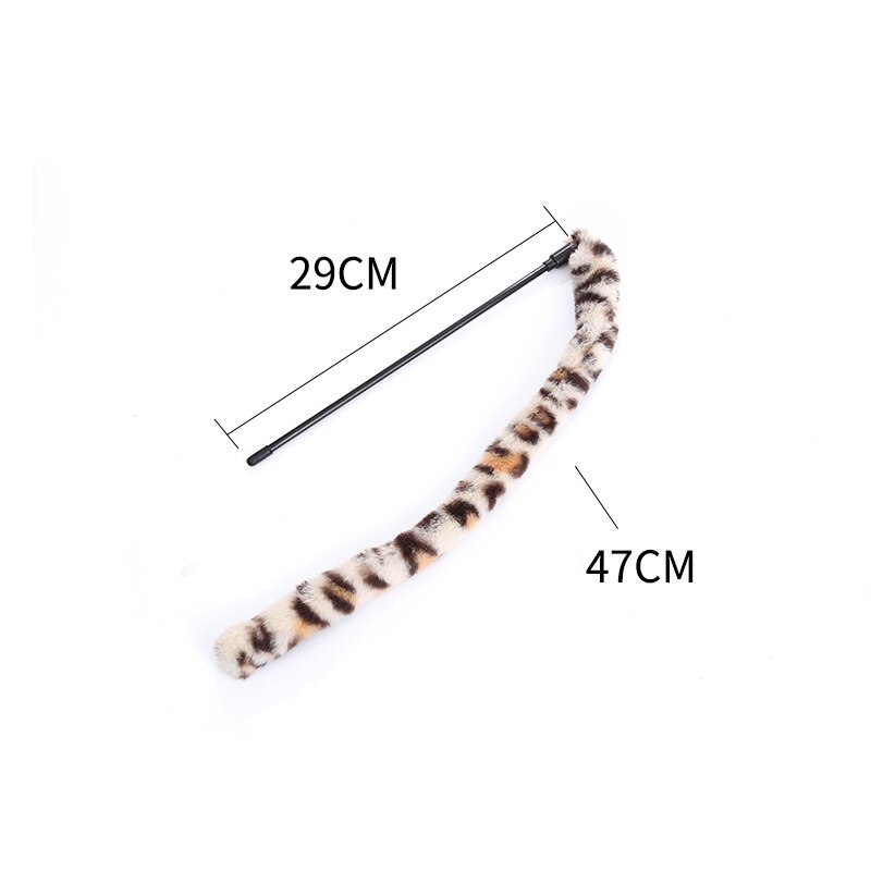 Varita de gato de juguete con plumas para gatos, juguete interactivo para gatos, varita de colores, suministros de Gato, accesorios para gatos: 7