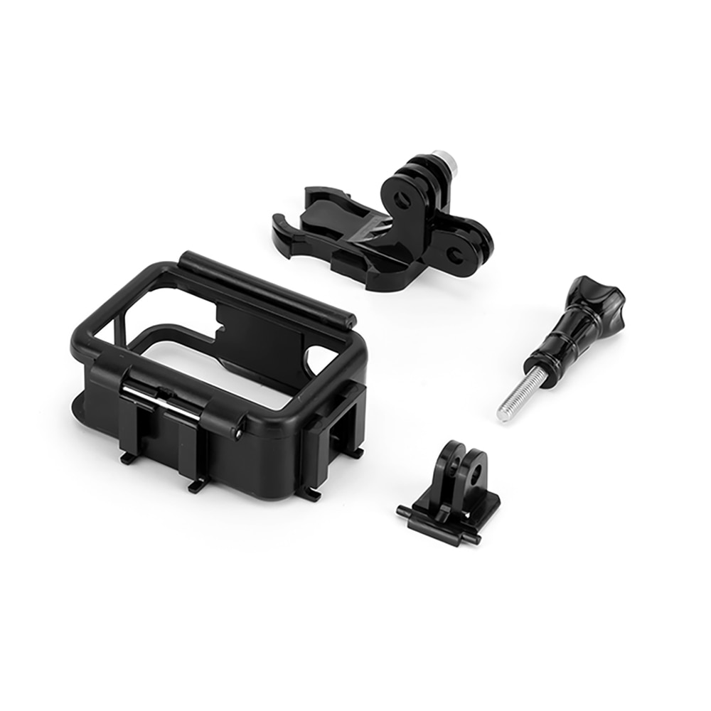 TELESIN Verticale Horizontale Frame Case met Koud Schoen Snelsluiting Behuizing Bracket Mount voor DJI Osmo Action Accessoires