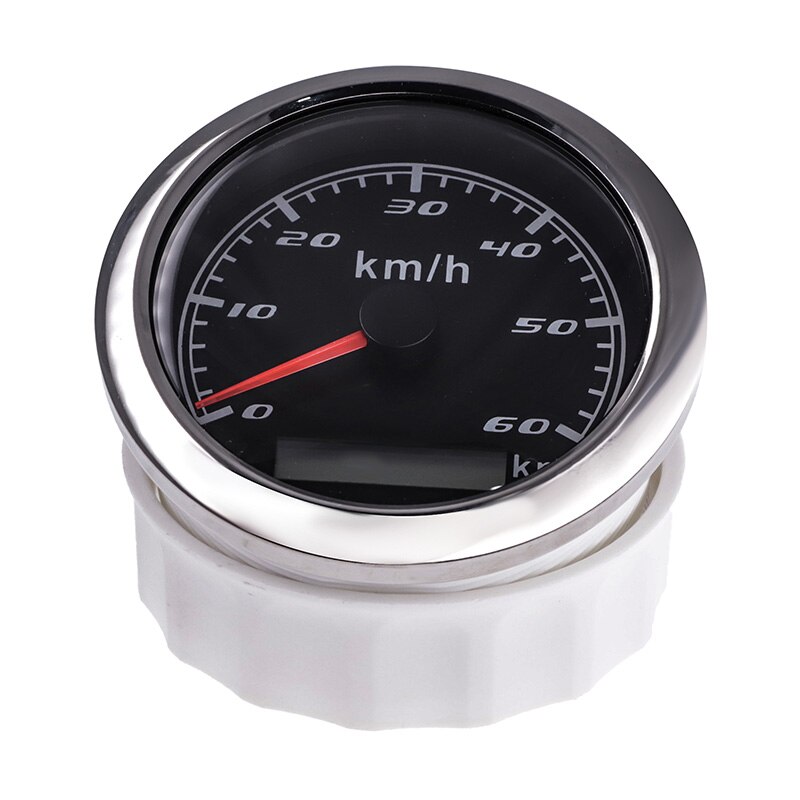 Boot Snelheidsmeter Gauge 30 Km/h 60 Km/h 120 Km/h 200 Km/h Kilometerteller Gauge Zonder Gps Antenne Met Rode Backlight