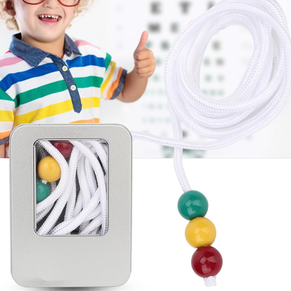Juego de cuerdas de Brock para el cuidado de la salud, utensilio de entrenamiento para el cuidado de los ojos, novedad, 1 Set de diámetro