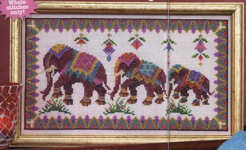 Cro175-1 fabric thread Cross stitch kit for needlework and handicrafts Needlework Cross-stitch embroidery set Cross stitch kits: 11CT