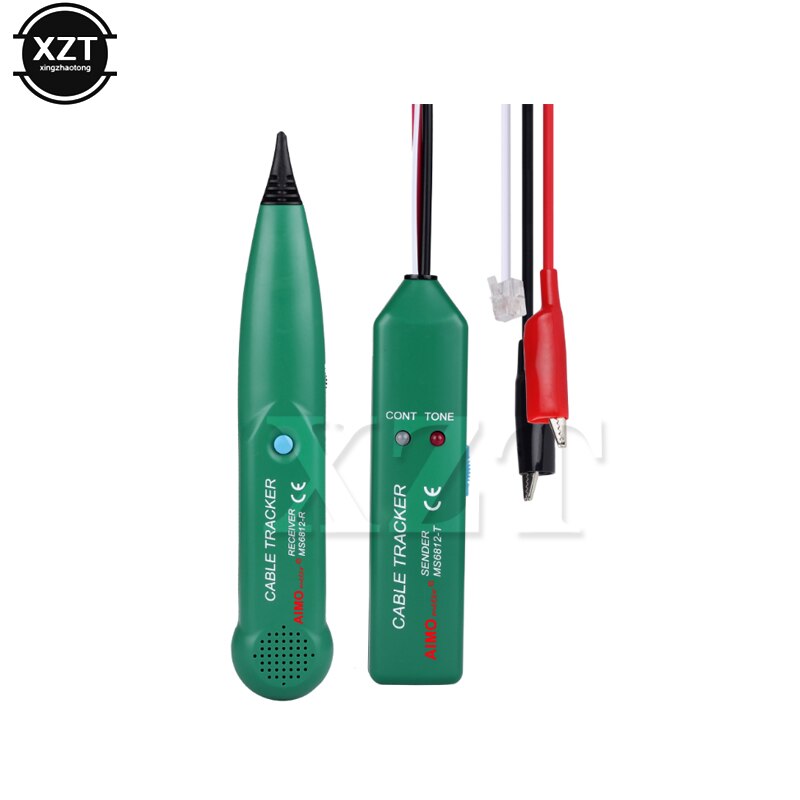 Kit de herramientas UTP para teléfono AIMO MASTECH MS6812, probador de Cable de red LAN RJ11, RJ45, con bolsa, 1 unidad,