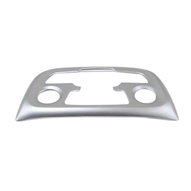 Car Air Conditioning Control Panel Decoration Car Modification Accessories for Jeep Compass: Silver