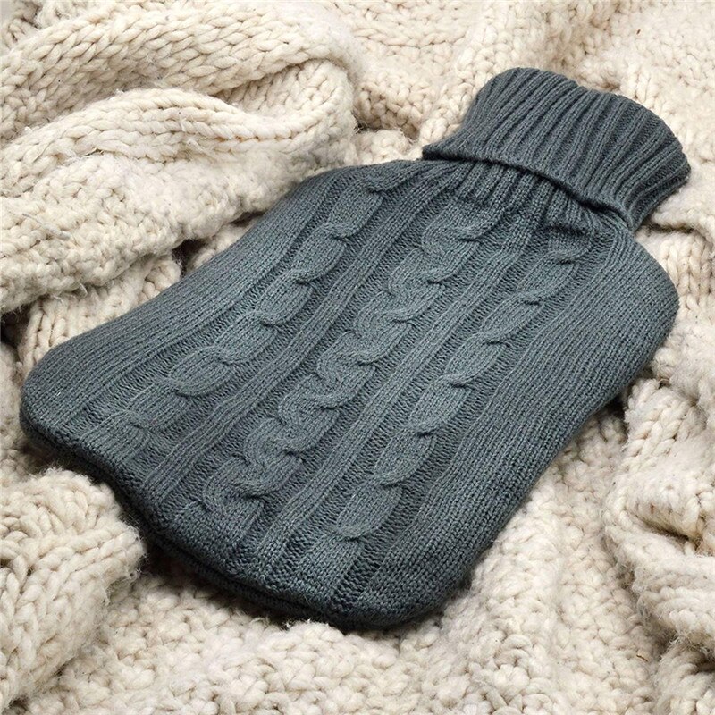 2L Hand Warmer Macio Saco de Água Quente de Inverno Grande Garrafa de Água Quente Cobertura de Lã de Malha Handwarmer Reutilizáveis Item Doméstico Casa coisas