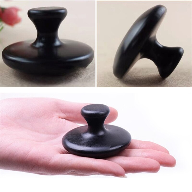 Mushroom Shape Massage Stone Lava Basalt Stone for Spa Massage Therapy Body facial Massage Stone