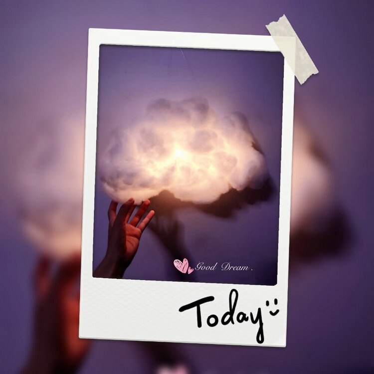 Lumière de nuage en forme de nuage en coton | kit de lampes mignonnes, faites à la main, faciles à transporter, pour adultes et enfants, lumière blanche