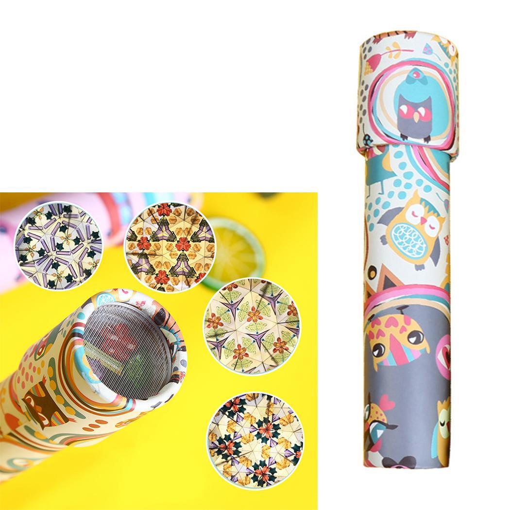 Kinderen Verstelbare Kleur Rotatie Caleidoscoop Speelgoed> 3 Jaar Oud Willekeurige Puzzel Speelgoed