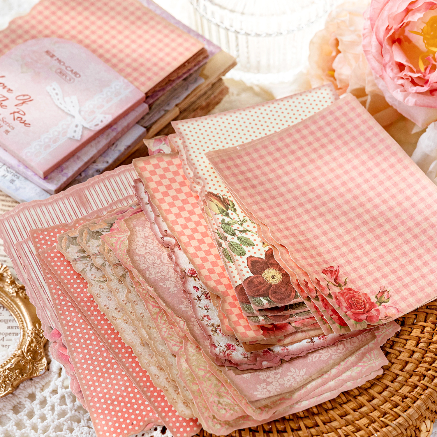 30 stks/pak Vintage Journal Scrapbooking Supplies Materiaal Etiketten papier voor Journal notebook Planner handgemaakte Craft Supplies