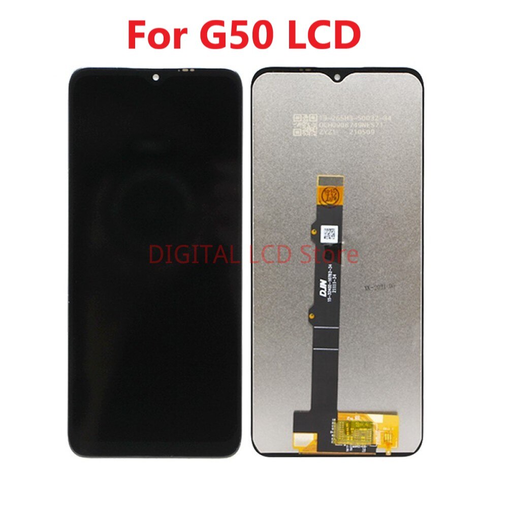 Aaa original display for motorola moto  g10 g20 g30 g50 g60 g100 lcd display touch panel screen digitizer for moto  g40 fusion lcd: G50 no frames