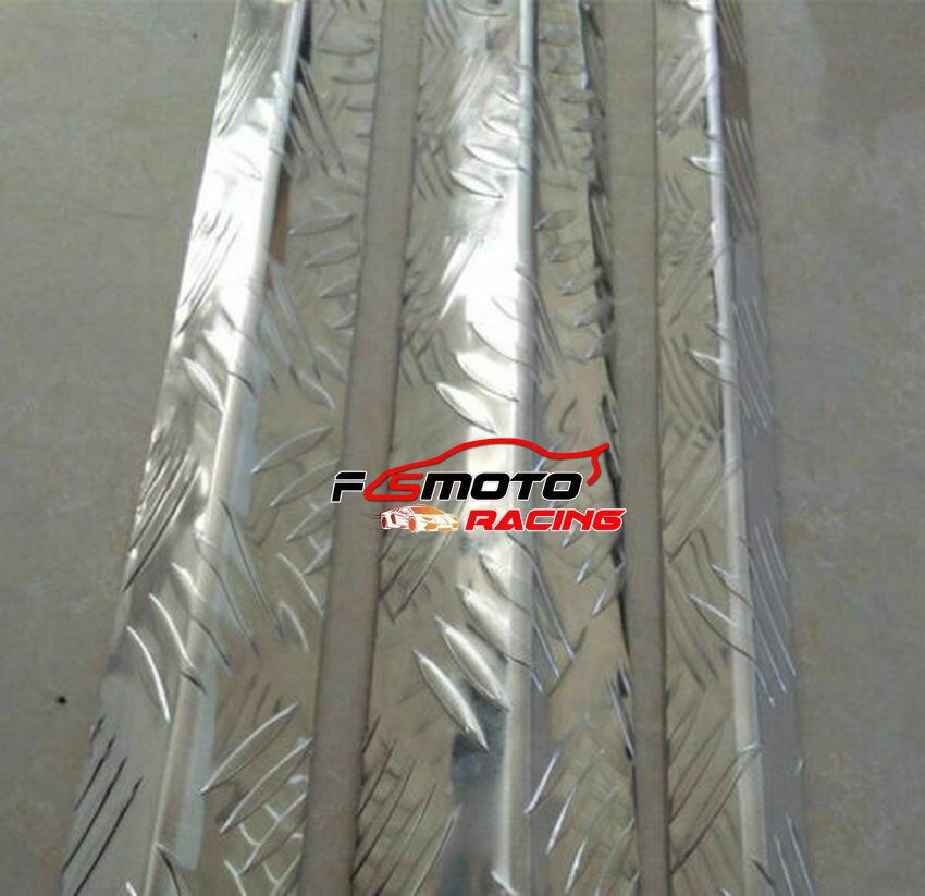 1"/1.5" /2" 3003 ALUMINIUM DIAMOND PLATE CORNER WALL GUARDS ANGLE Length 24"/36"/48"