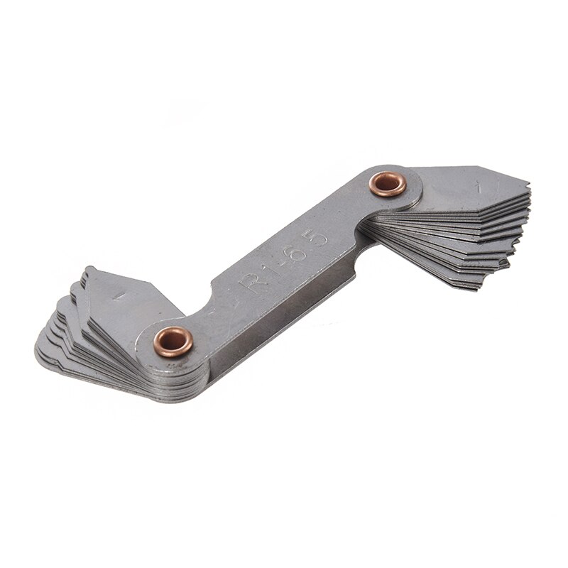 R1-6.5mm Pocket Measure Tool 32 Leaves Radius Gauge Gage