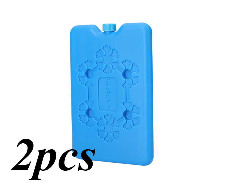 Ice Pack Reusable Lightweight Fresh Food Storage Refrigeration Cooler Bag Portable Water Injection Box for Lunch Box and Cooler: Red