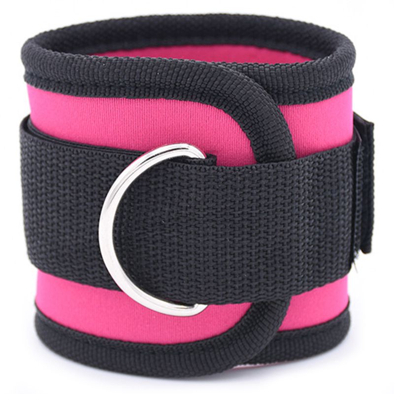 Réglable d-ring cheville sangle boucle musculation résistance bande gymnastique Multi cuisse jambe cheville poignets puissance musculation Fitness: Default Title