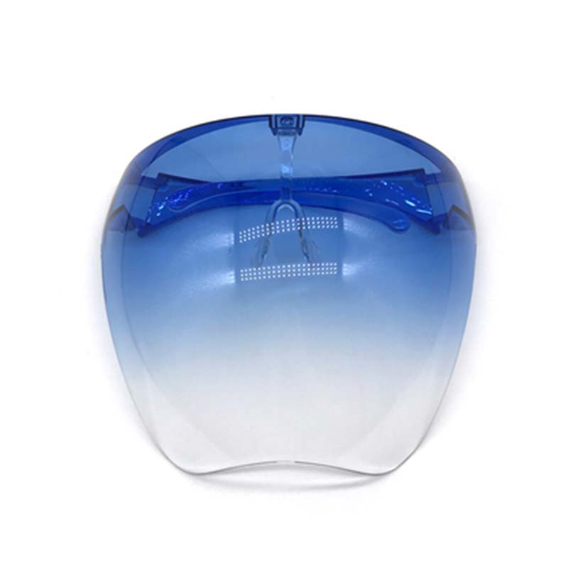 Solglasögon kvinnor män skyddande ansiktsskydd glasögon helmask täckta sfäriska linser stänkskyddande skyddsglasögon herr