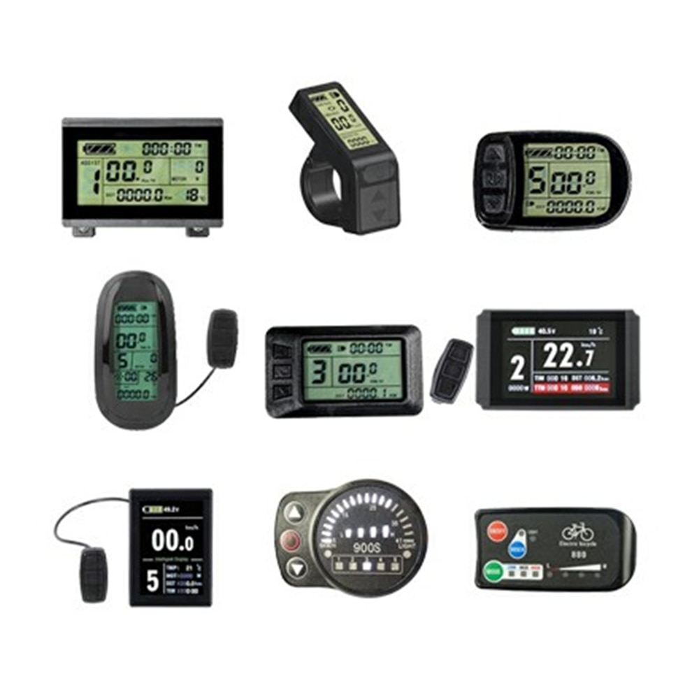 Vélo électrique KT affichage LCD3/LCD3U/LCD4/LCD5/LCD6/LCD6U/LCD7/LCD8H/LCD8S/LCD9R LED880/LED900S 36V/48V/72V pièces de vélo électrique