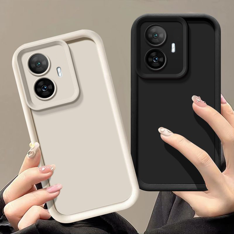 Voor OPPO Realme C55 Case Realme C53 C35 C33 Realme C31 C30 Telefoon Case Volledig Pakket Matte Anti zachte Beschermhoes