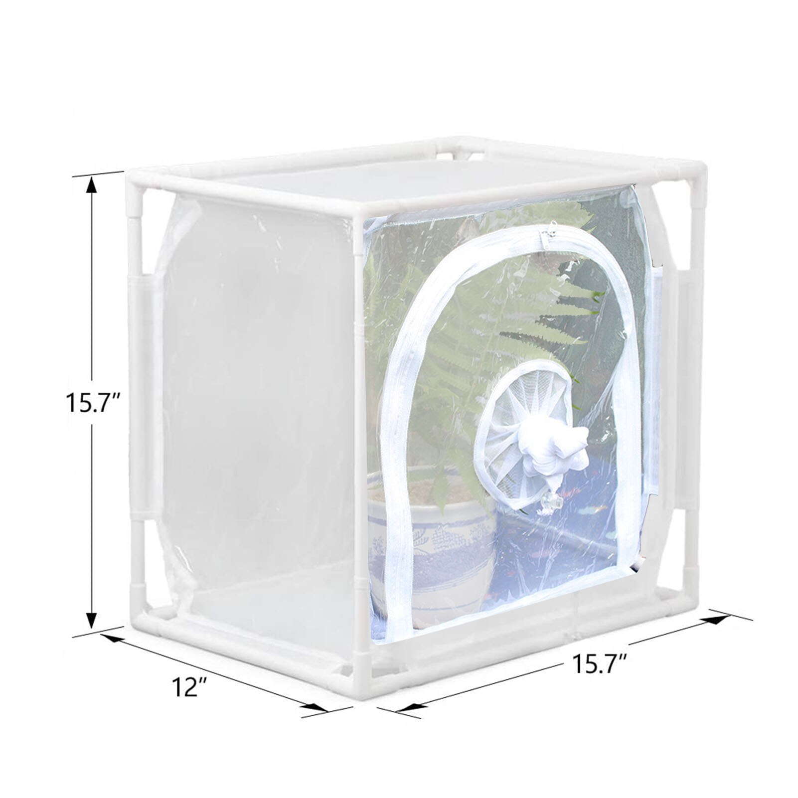 Mini Greenhouse Plant Insulation Shed Butterfly Insect Breeding Cage Indoor Outdoor Garden Greenhouse Anti-pattern Insect Cage