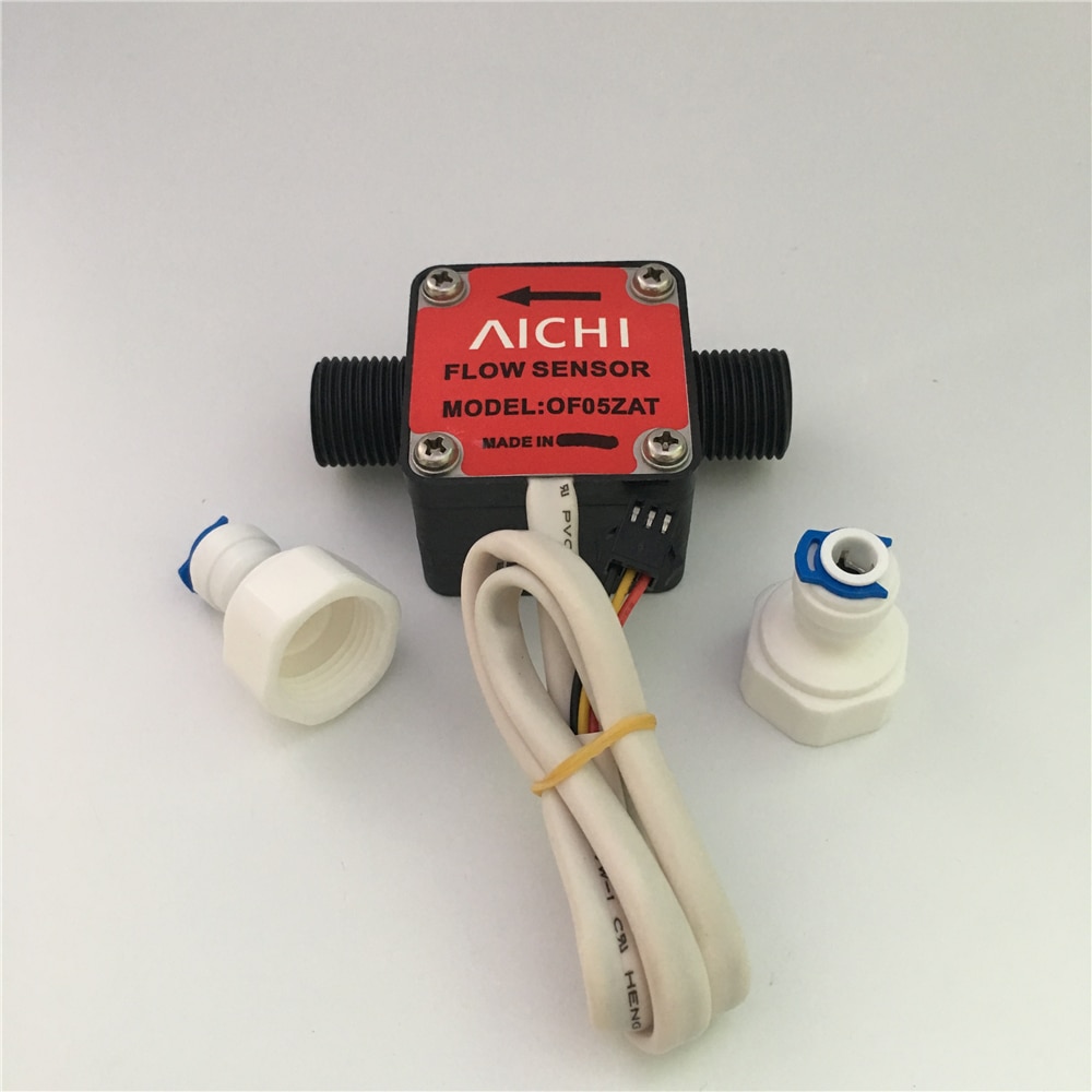 AICHI G1/2 "melk water diesel benzine solene gasolene benzine benzine olie ovaalradmeter sensor + 2 Quick zet adapters