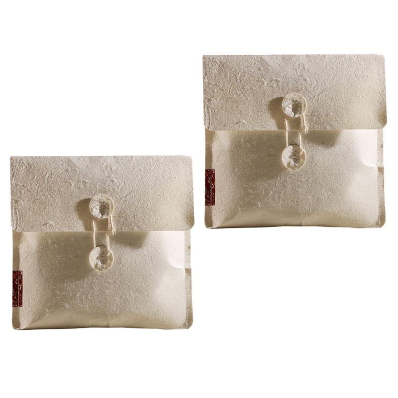 2pcs Paper Pouch Pouch Paper Storage Pouch Packing Pouch Delicate Bag Wrapping Pouch Packing Bag for Cookie Candy