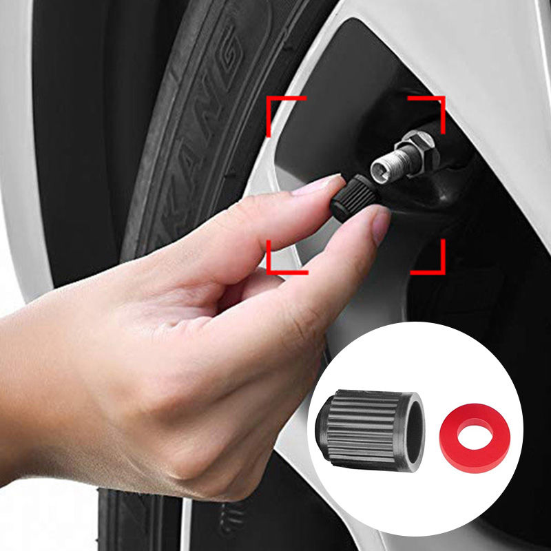 30 pièces valves de pneu ABS plastique Automobile vélo bouchon de Valve de pneu bouchon anti-poussière roue pneu Valve tige bouchons couvre Valve anti-poussière pour voiture