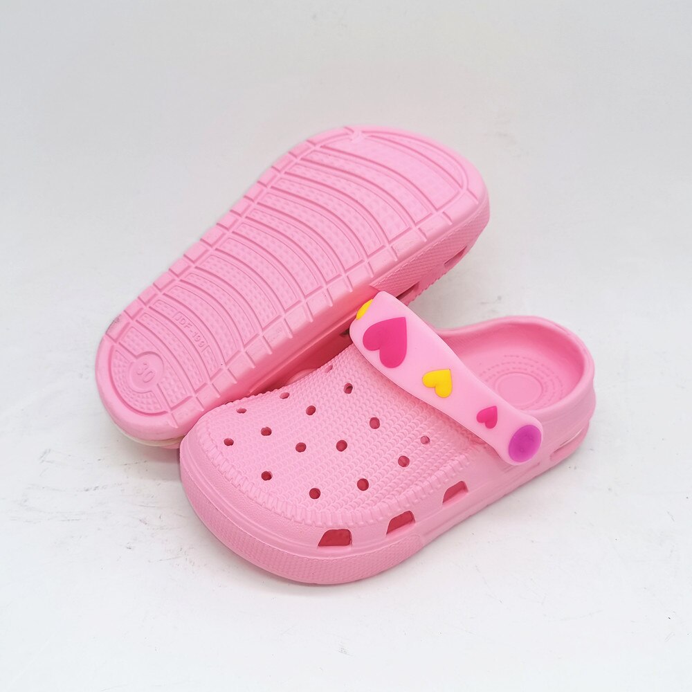 Piger børn børn sommer luftpude crock hjemmesko strand træsko klipklapper sandaler sko eur 28 29 30 31 32 33 34 35
