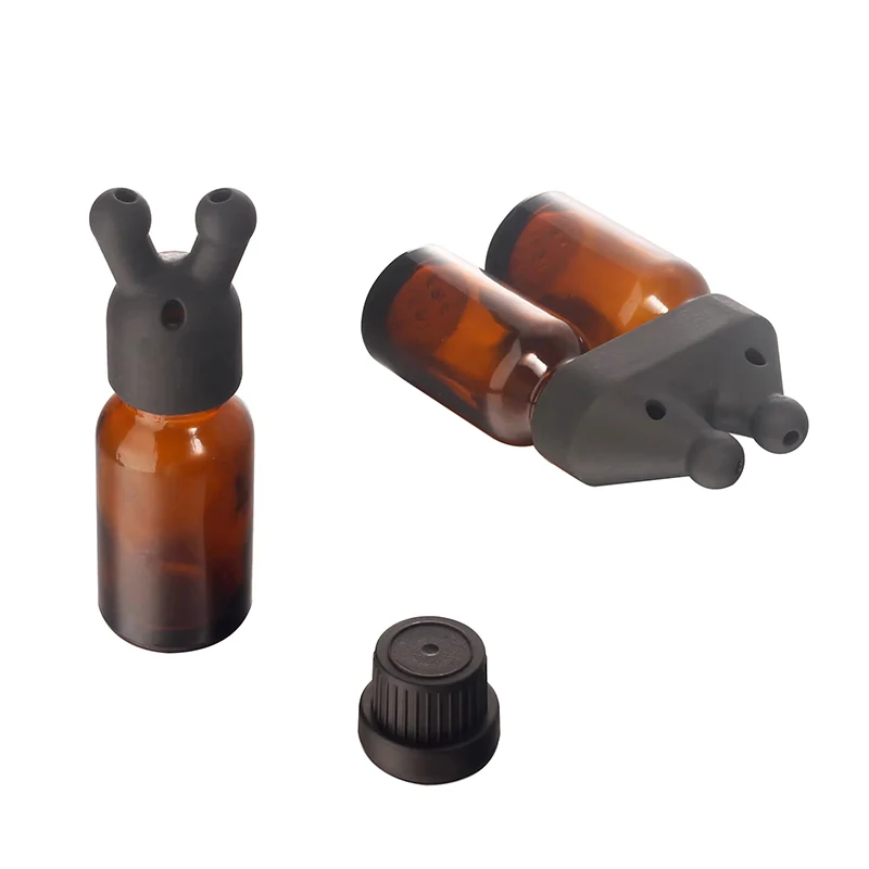 Auslaufsicherer Aroma-Inhalator für ätherische Öle, Mini-Inhalator für ätherische Öle und Parfüm-Inhalator, Flasche, Inhalator für ätherische Öle