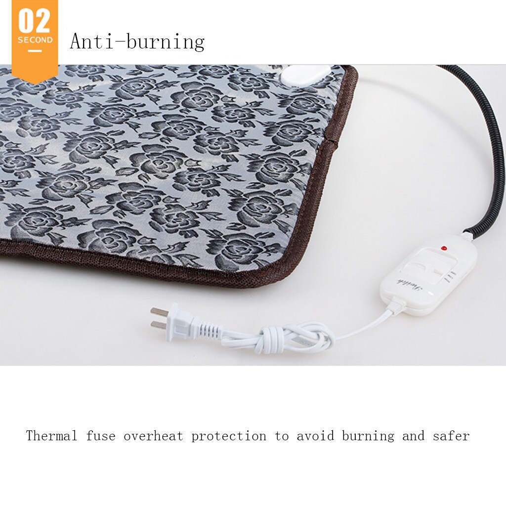 Pet Dog Cat Winter Warm Electric Heated Pad For Animals Pet Waterproof Plush Bed Mat Heater Carpet Puppy Heating Cushion #T2G