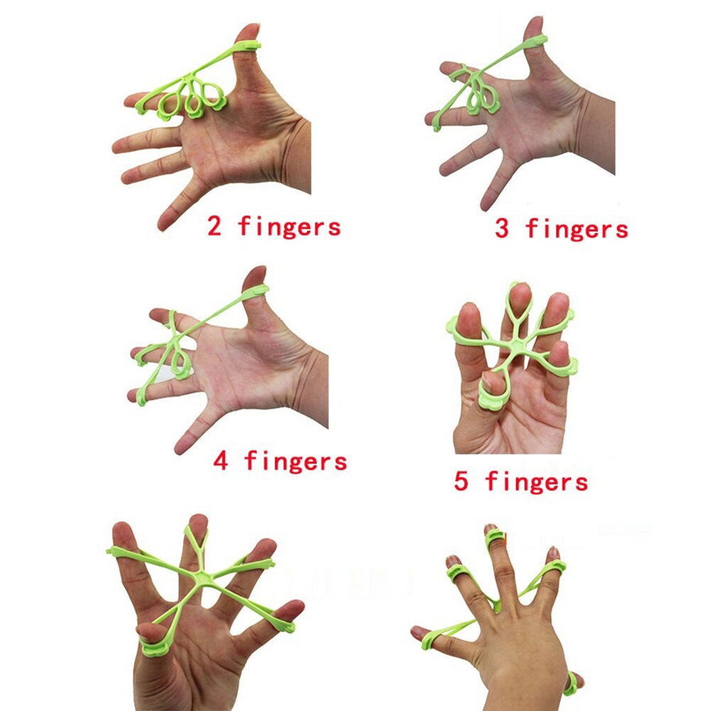 Fingers Separation Pad Comfortable Protection Finger Splitter Hand Palm Contractuur Kussen Voor Ouderenzorg Lichtblauw Cno068974