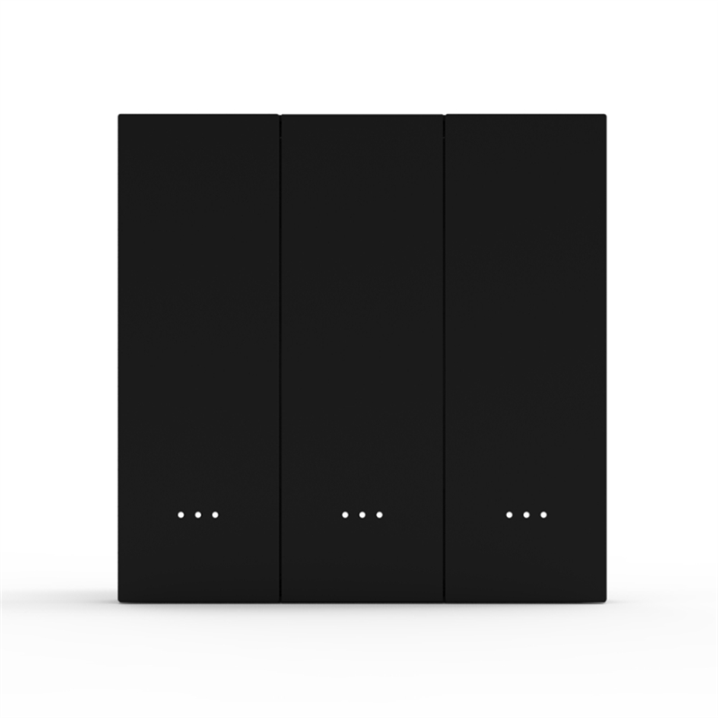 Tuya Zigbee Smart Switch 220V Pulsante Interruttori della luce Interruttore a pulsante a parete Vita intelligente Telecomando 3-Gang Facile installazione C