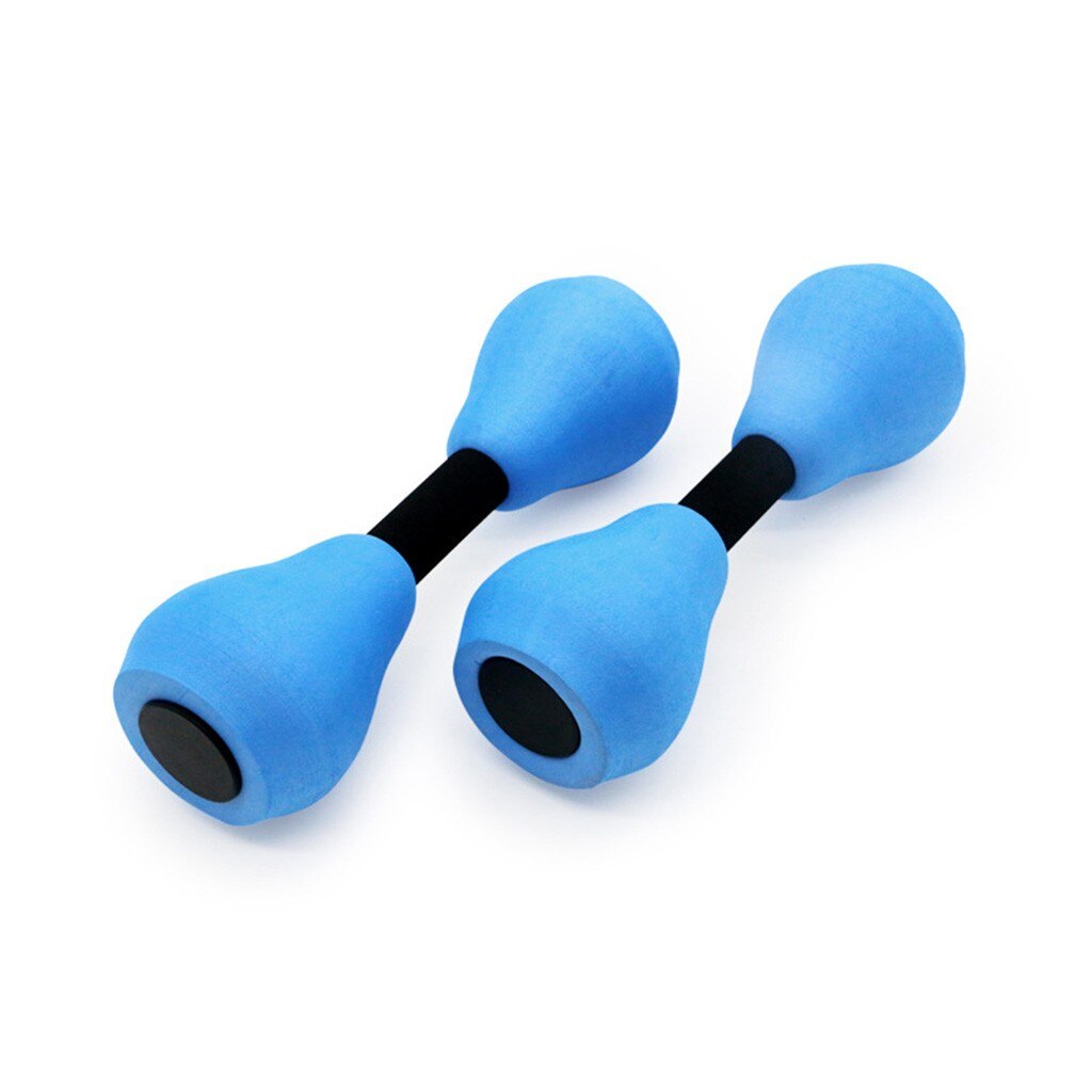 2PCS Water Floating Dumbbell Aerobics Unisex Water Yoga Fitness Dumbbell Automatic Float Aquatic Barbell Swimming Equipment#2