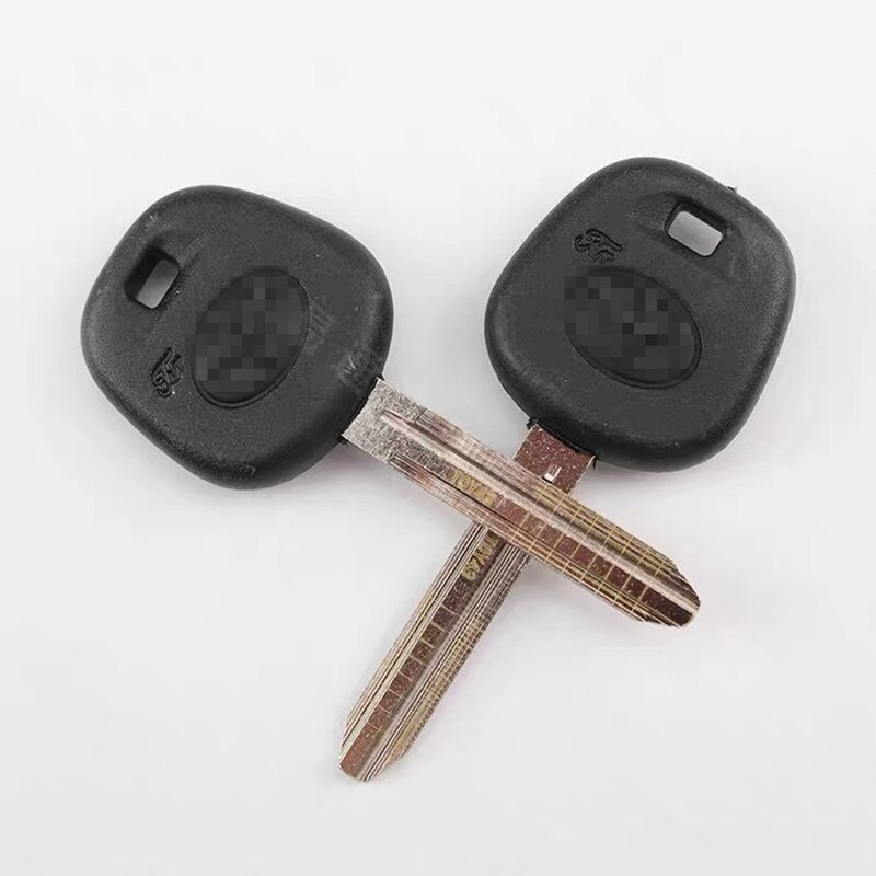 Engraving Key Shell TOY43 For Skoda and Old Toyota Smart Card Mechanical lock Replacement: 2PCS