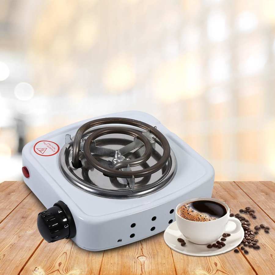 500W Electric Stove Kitchen Utensil Electric Stove Plate Iron Burner Home Kitchen Cooker Coffee Heater Cooking Appliances