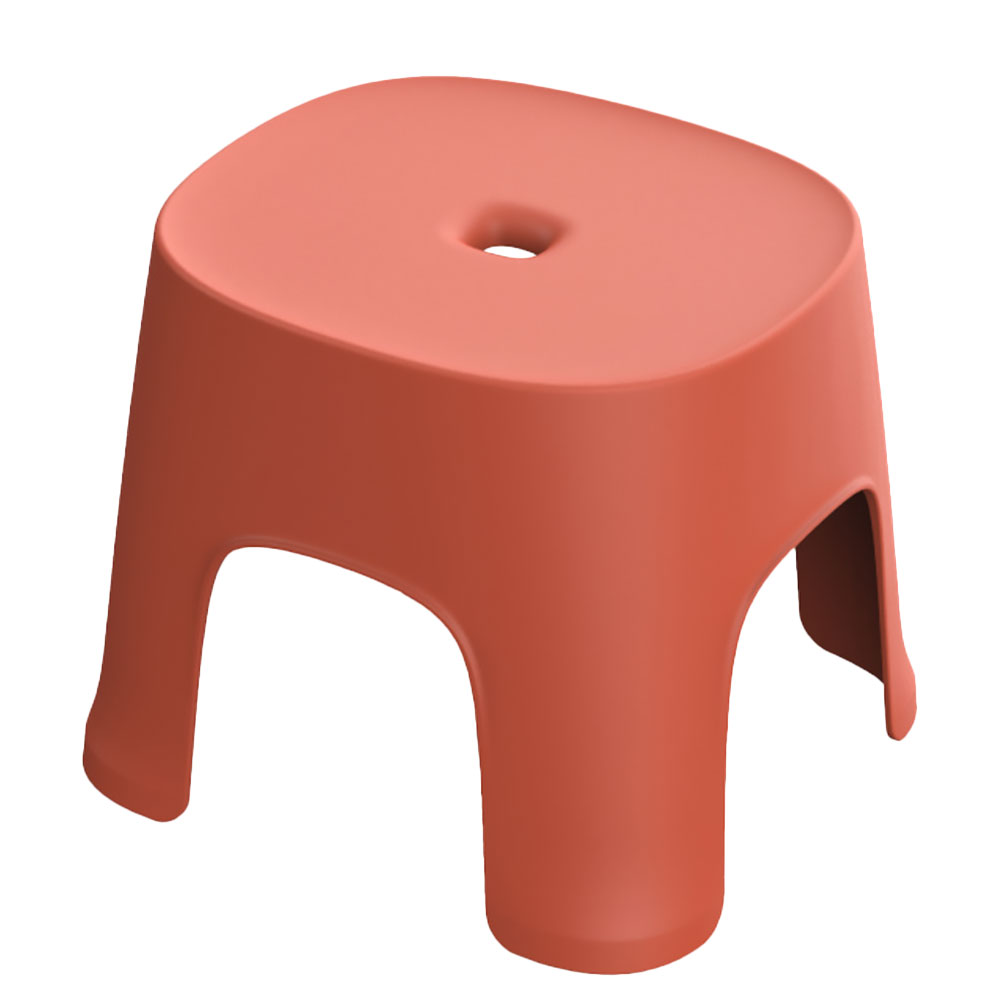 Chaise d'extérieur antidérapante, escabeau pliant, salle de bain rouge, petit pour enfants en bas âge